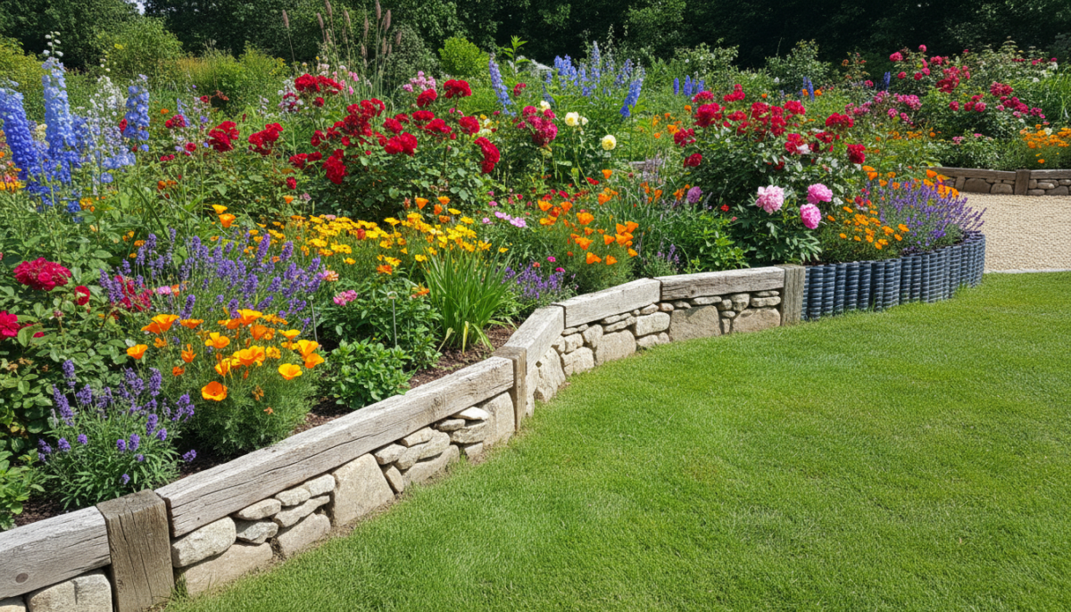 découvrez des idées propres et durables de bordures de massifs pour embellir et entretenir votre jardin avec style et simplicité.