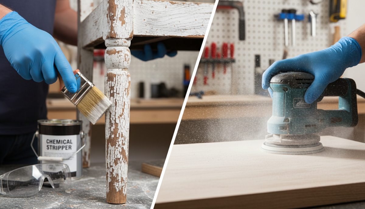 découvrez comment décaper efficacement une peinture en choisissant entre produits chimiques et ponçage, pour un résultat optimal et adapté à vos besoins.