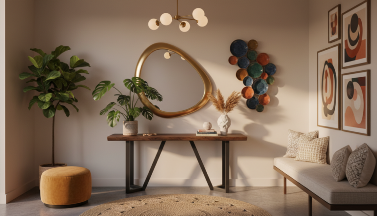 Déco d’entrée : 10 idées originales pour transformer l’accueil