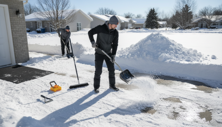 Erreurs Courantes lors du Déneigement et 6 Outils Simples pour Faciliter la Tâche