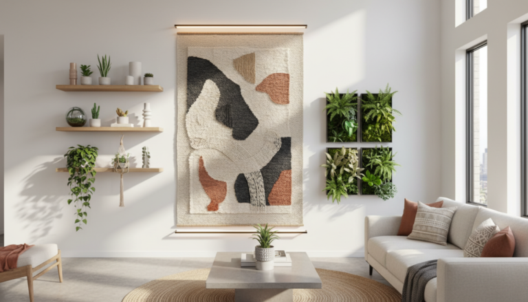 Idées originales pour habiller un mur vide sans utiliser de cadres