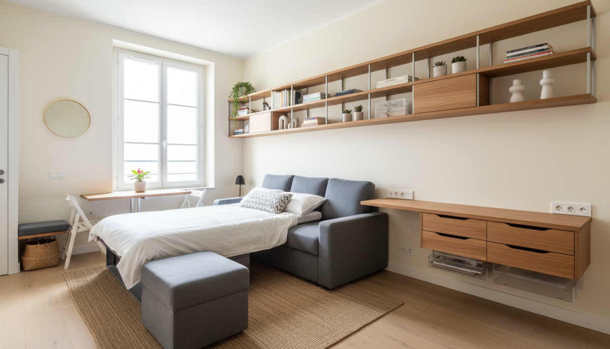 découvrez des astuces simples et efficaces pour optimiser l’espace dans une petite pièce et gagner des mètres carrés sans faire de compromis sur le confort et le style.