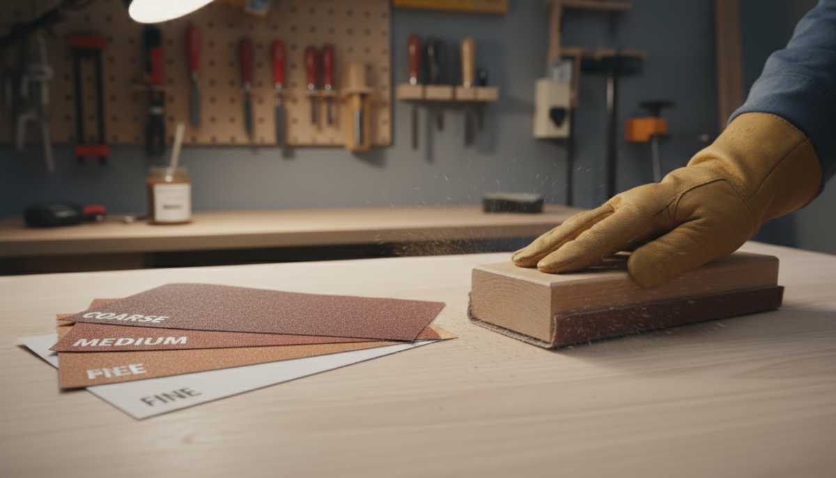 découvrez quel grain de papier abrasif utiliser à chaque étape du ponçage pour obtenir une surface parfaitement lisse et prête à peindre ou vernir.