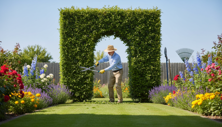 Quand et comment tailler une haie pour un jardin bien entretenu
