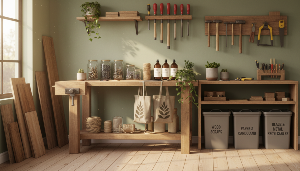 découvrez des astuces de bricolage durable pour réduire vos déchets et améliorer votre habitat de manière simple et écologique.